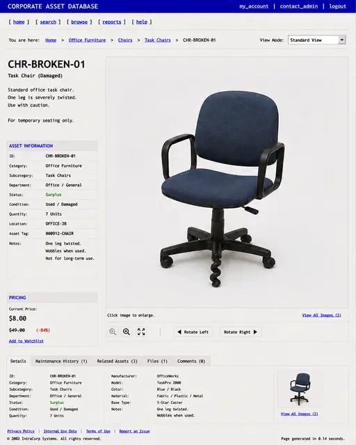 ITEM #35, CHR-BROKEN-01 by don't Buy