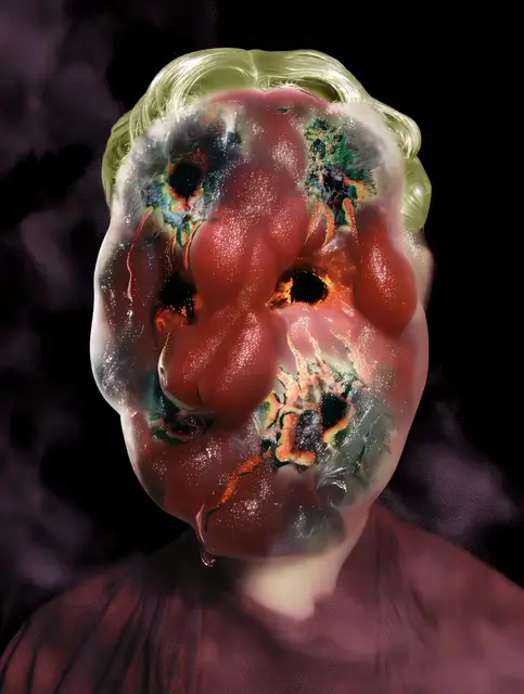 fermentation of a portrait by 0nastiia