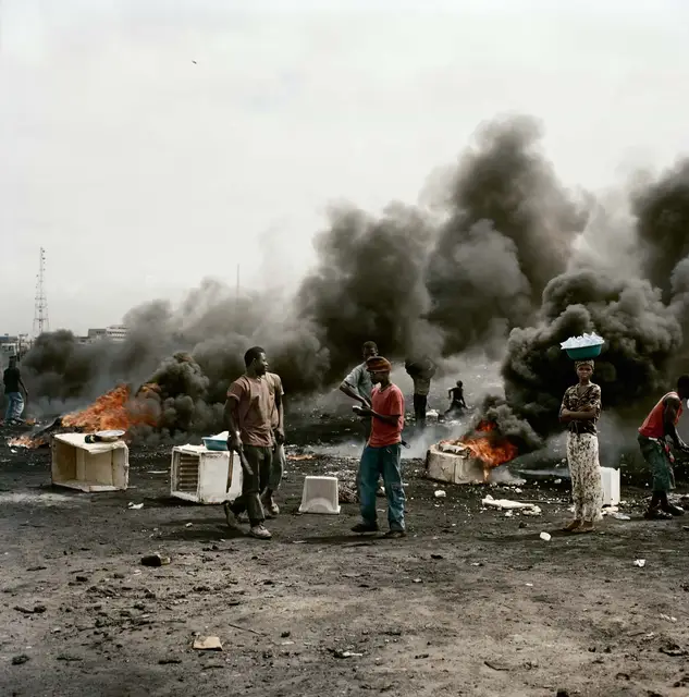Untitled, Agbogbloshie Market, Accra, Ghana by Pieter Hugo