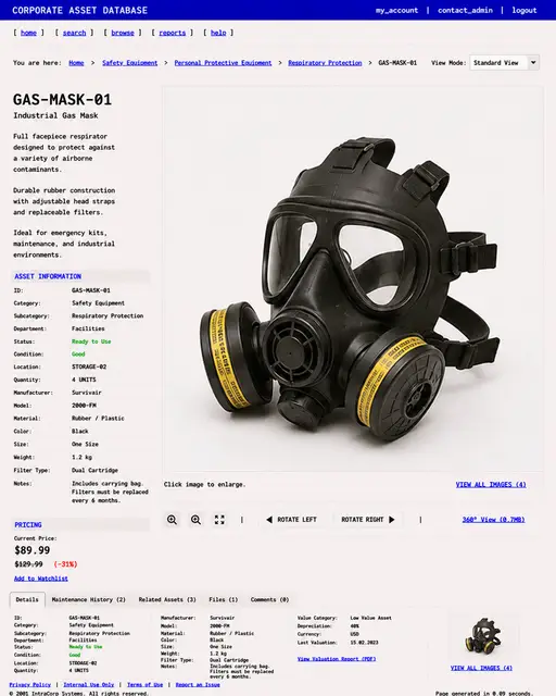 ITEM #264, GAS-MASK-01 by don't Buy