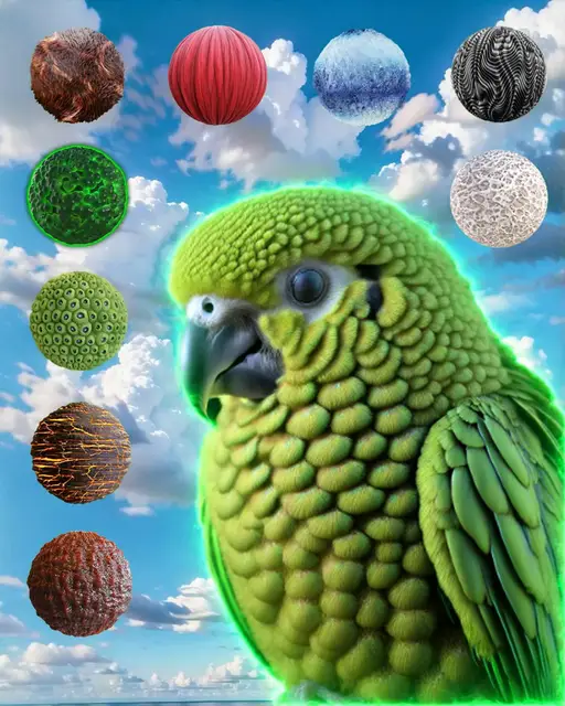 MATERIAL BIRD by Geoffrey Lillemon