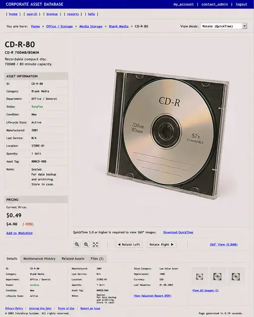 ITEM #29, CD-R-80 by don't Buy