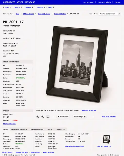 ITEM #137, PH-2001-17 by don't Buy