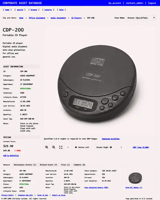 ITEM #28, CDP-200 by don't Buy