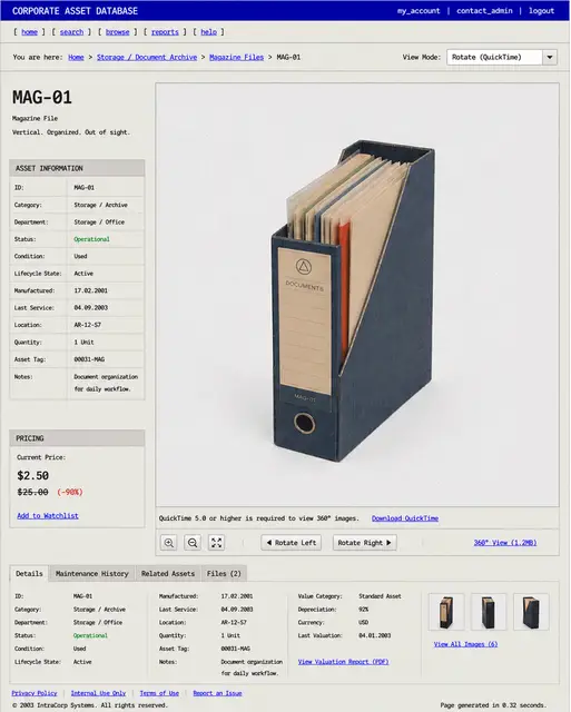 ITEM #107, MAG-01 by don't Buy