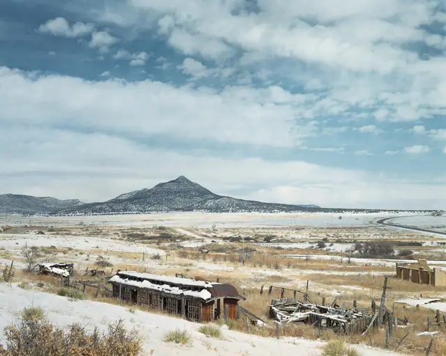 Near Cimarron, New Mexico, December by Joel Sternfeld