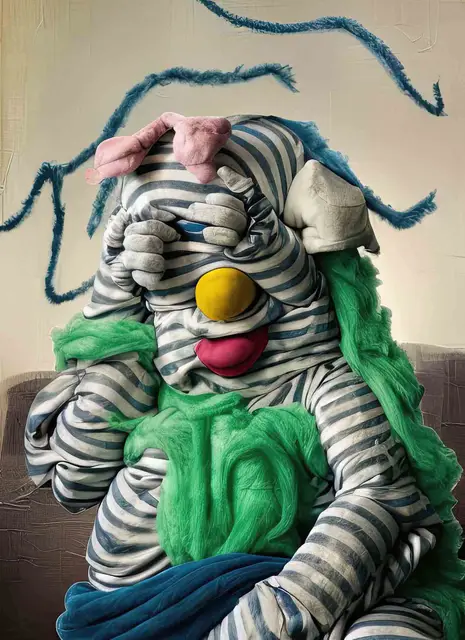 Sentient Muppet Factory 083 by Beth Frey