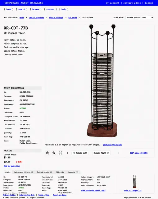 ITEM #226, XR-CDT-77B by don't Buy