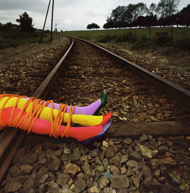 Ad Campaign, Charles Jourdan, Autumn 1970 by Guy Bourdin