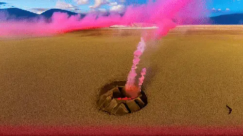 Last Geyser of the Wastes by noper