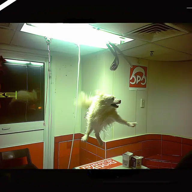Leaping-Canine by Mind Wank