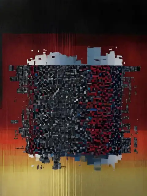 Glitch as a Body 21 by Taketo Muroi
