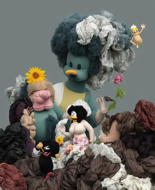 Sentient Muppet Factory 043 by Beth Frey