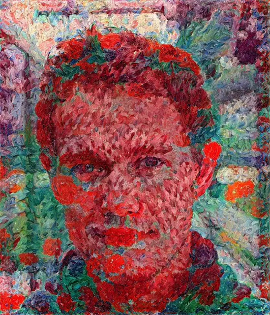 Self Portrait with Nolde,
Self Portraits by Leon Gatys