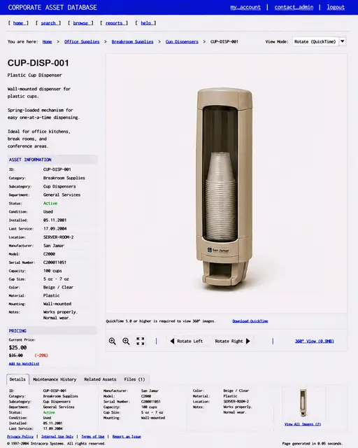 ITEM #46, CUP-DISP-001 by don't Buy