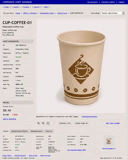 ITEM #45, CUP-COFFEE-01 by don't Buy