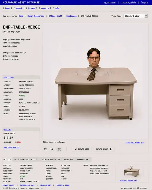 ITEM #67, EMP-TABLE-MERGE by don't Buy