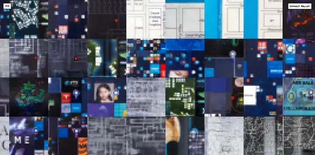 Metaverse Landscapes: Patchwork by Simon Denny