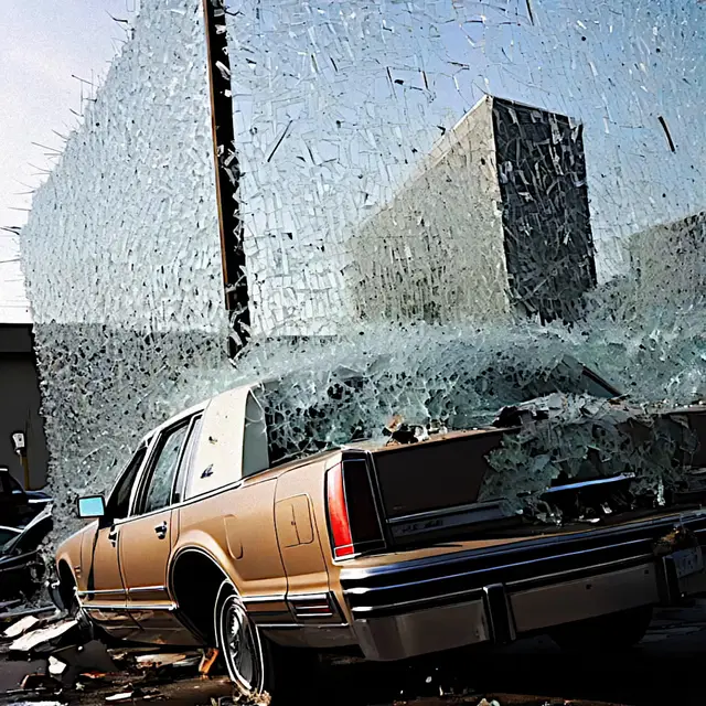 hail damage by Frank Manzano
