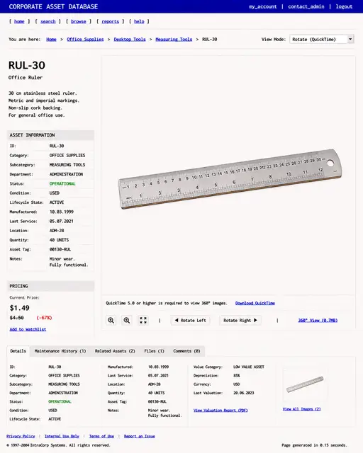 ITEM #149, RUL-30 by don't Buy