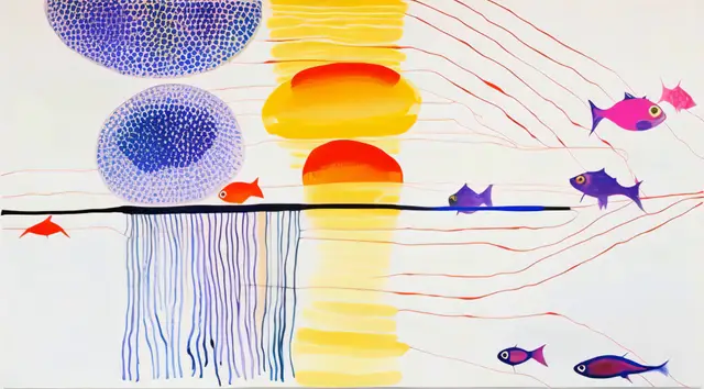Waves of Color by Elsa Carvalho