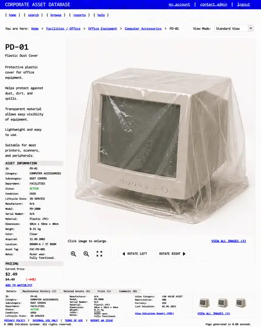 ITEM #206, PD-01 by don't Buy