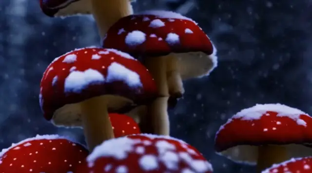 Foraging Red and White (Papertowelgraveyard) by Papertowelgraveyard