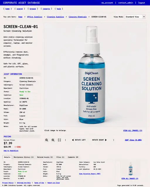 ITEM #299, SCREEN-CLEAN-01 by don't Buy