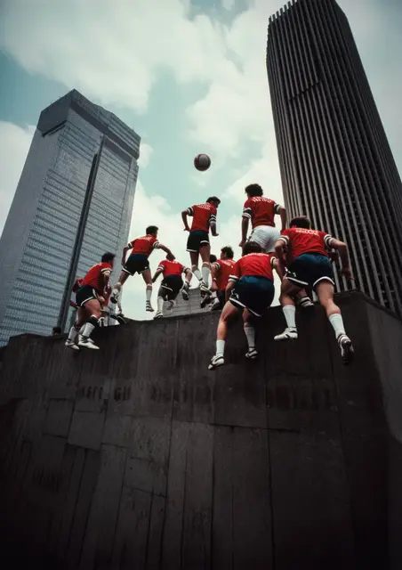 Roof soccer by Nathan Boey