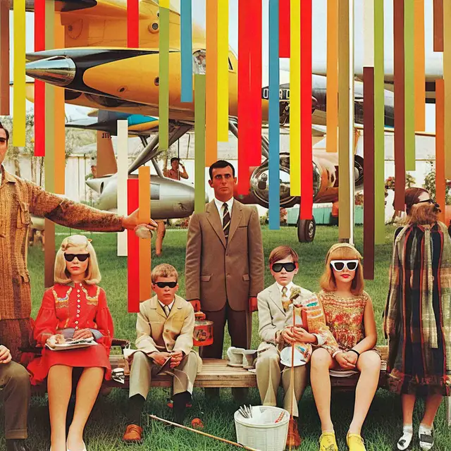 Nonlinear Family Portrait No.2 by Felipe Posada