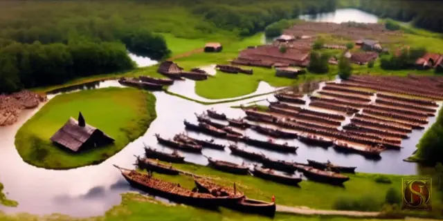 Vikings Discover Americana by Historic_Crypto
