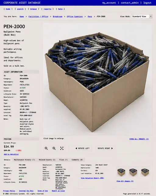 ITEM #288, PEN-2000 by don't Buy