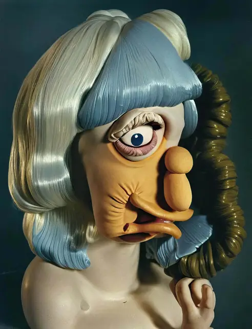 Sentient Muppet Factory 100 by Beth Frey